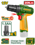 Taladro inalámbrico 1500RPM