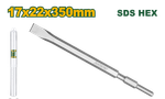 Cincel punta plana SDS Hex