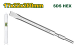 Cincel punta plana SDS Hex