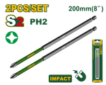 Punta atornillador de impacto 20cm