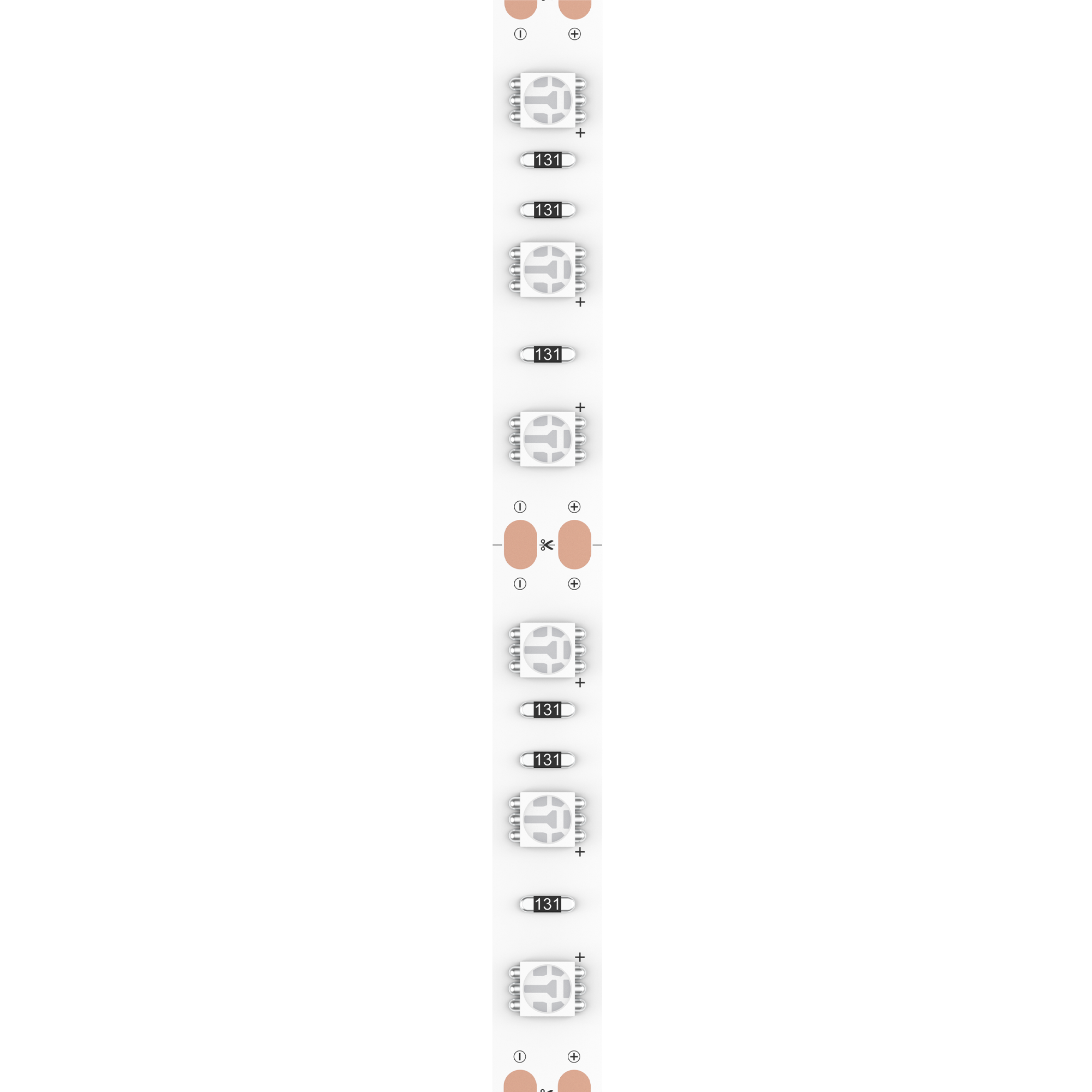 Tira 5050 14,4W IP20