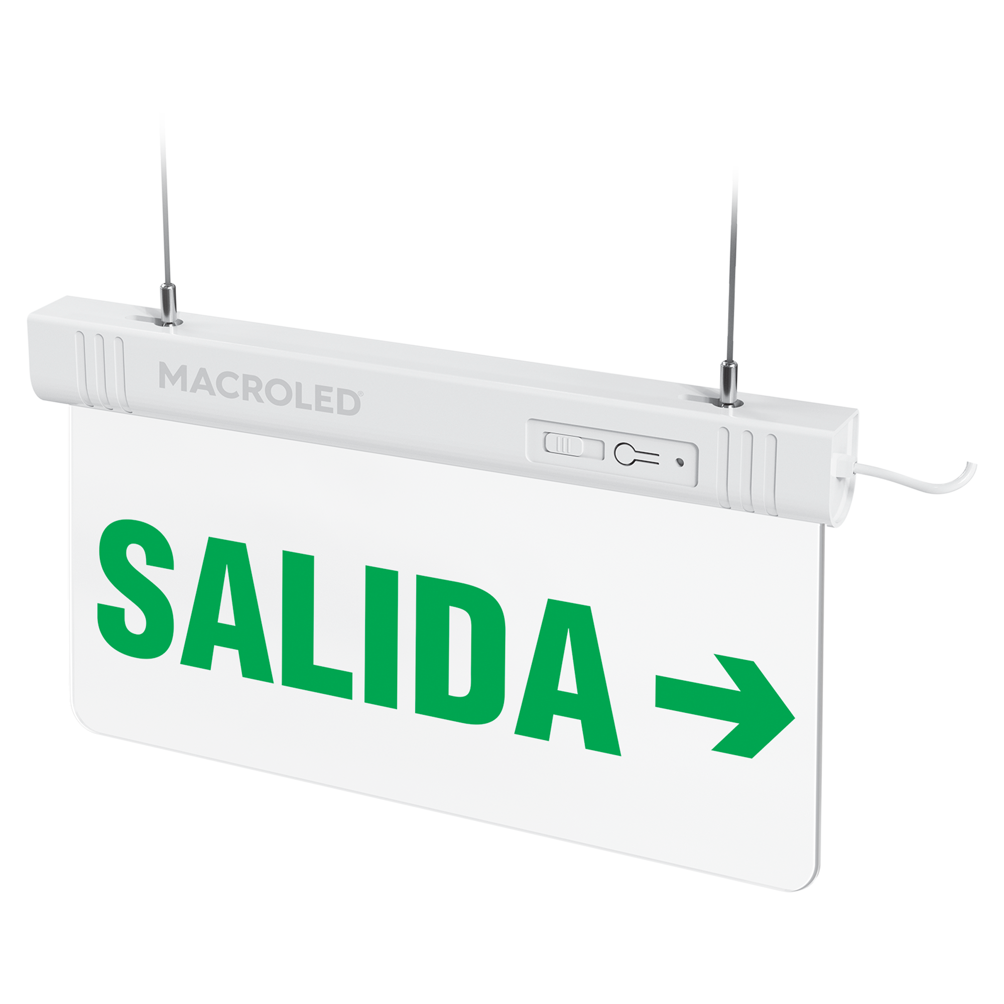 Cartel De Salida Derecha