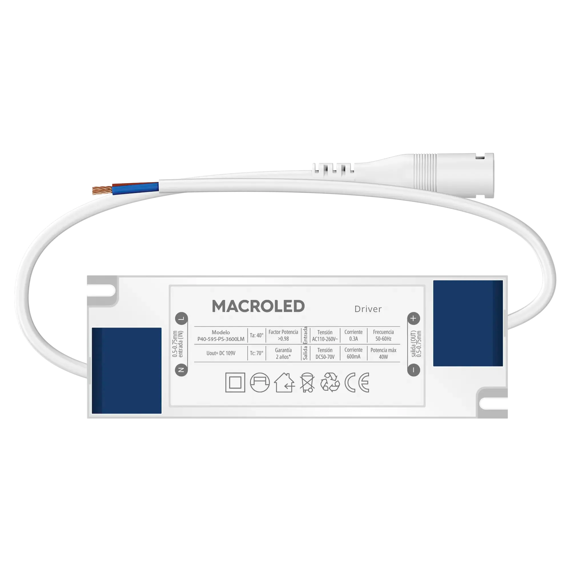 Driver Para Panel 40W