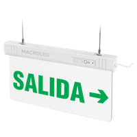 Cartel De Salida Derecha